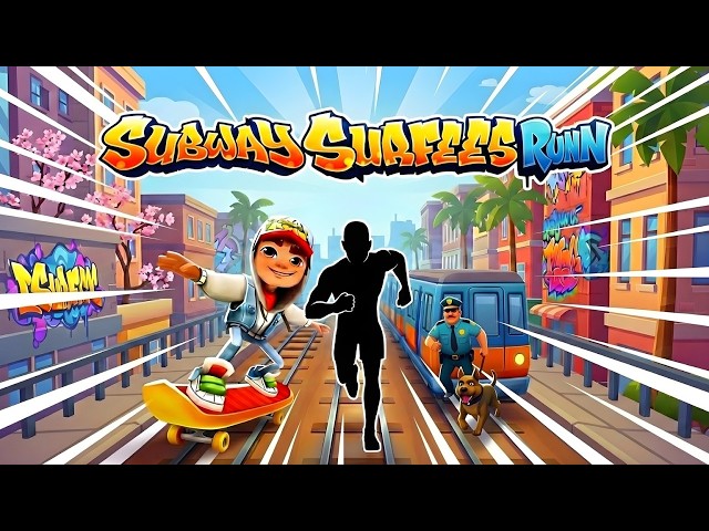 SUBWAY SURFERS RUN - HIGH QUALITY Immersive Interactive Warm Up #2