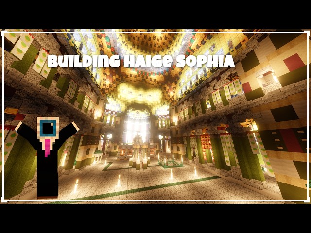 Building Haige Sophia In SURVIVAL MINECRAFT - Earthora