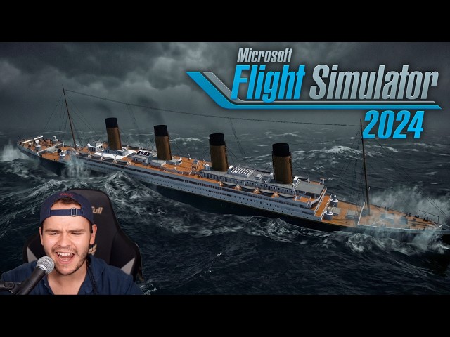 The New Ultra-Realistic Titanic Mod is Ruining MSFS