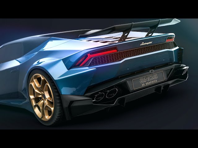 3Ds Max Modeling | Lamborghini Huracan Spyder