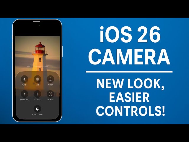 iOS26 Camera Tutorial: Step-by-Step Guide for Seniors
