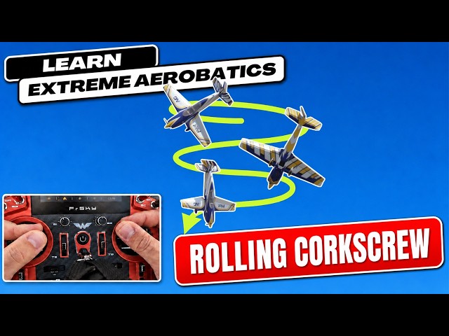 Rolling Corkscrew - How to 3D like a pro (stick camera)