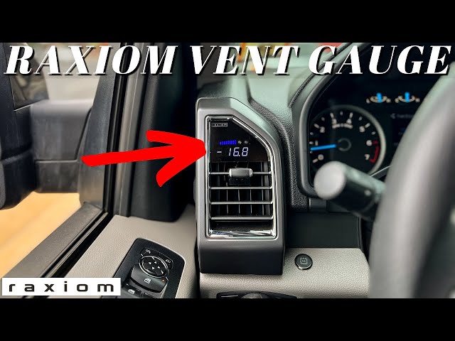 Ford F150 Raxiom Vent Multi Gauge Install - So CLEAN!
