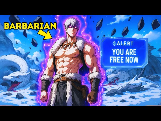 (1-45)The Strongest Barbarian Breaks Free from the Wasteland Into a Fantasy World! Manhwa Recap