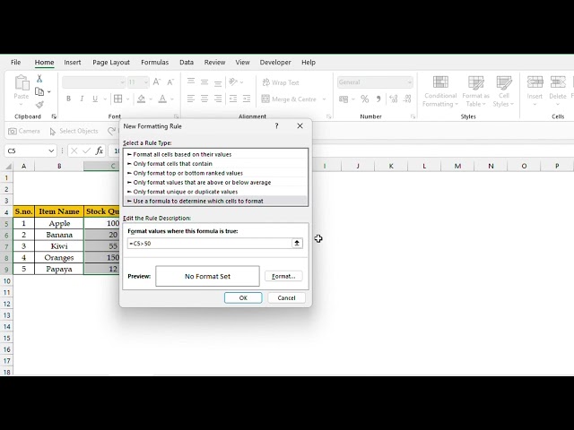 Learn Conditional Formatting 📊📈📉💼