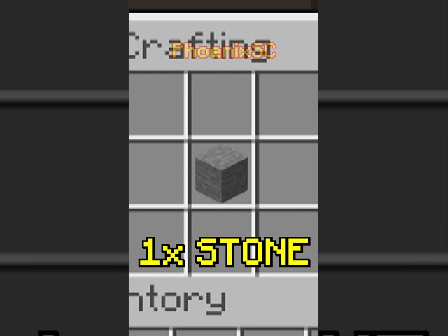 The worst crafting recipe in the game.