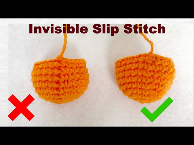 How to Do Invisible Slip Stitch Seamless Slip Stitch