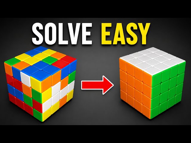 4x4 Rubik’s Cube Solve in Hindi | Beginners Friendly🔥 Step by Step @Cubeexpert64  