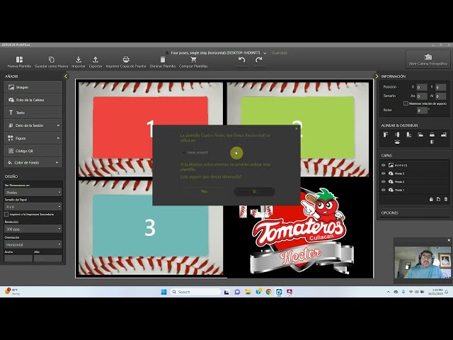 Tutorial de como hacer plantillas en DSLRBooth