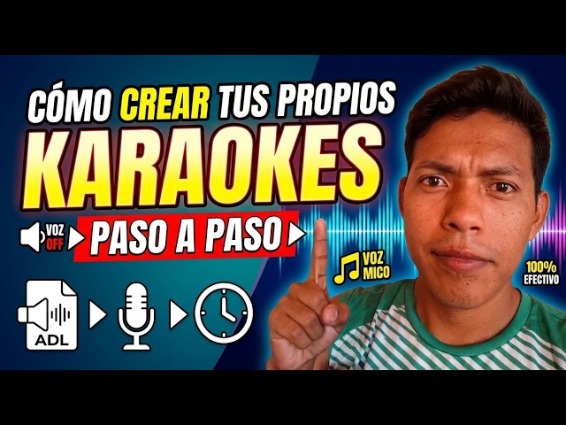 como CREAR un KARAOKE Profesionales DESDE CERO (Fácil y Rápido)