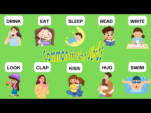 Common Action Verbs | Top Action Verbs in Everyday English | Learn English