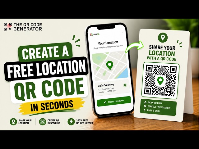 How to Create a Location QR Code for Google and Apple Maps