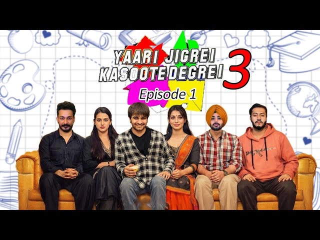 Yaari jigri kasuti degree season 3 | YJKD | Episode1 | yaar jigri season 2 | Urban Pendu Patiala