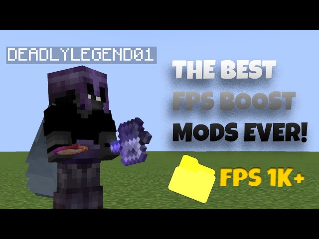 BEST Minecraft PvP Mods Folder for 1.21 (Download) only work in default launchers!