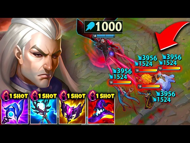 I CREATED THE MOST BROKEN SWAIN BUILD IN EXISTENCE! (1000 AP = ONE SHOT EVERYONE)