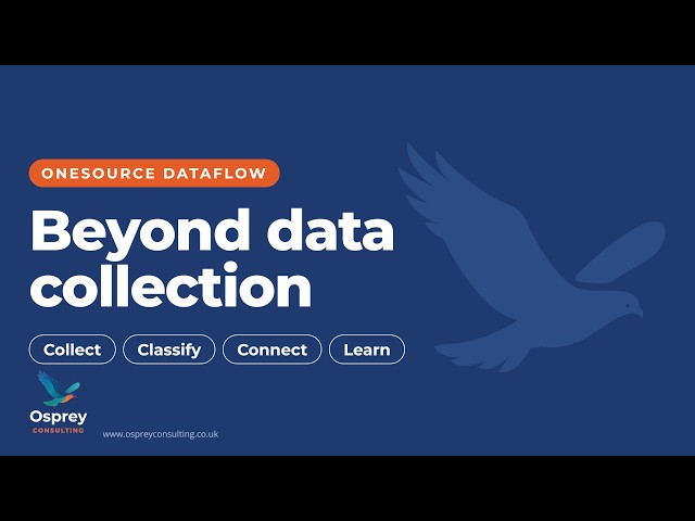 ONESOURCE DataFlow: beyond data collection