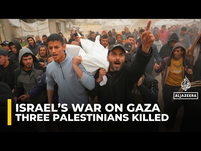 At least three Palestinians killed in Israel’s genocide in Gaza amid wider war