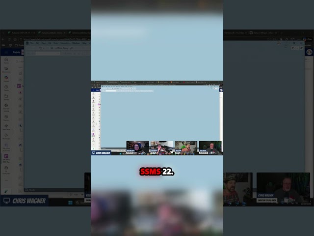 SSMS 22 vs. Fabric: The "Ugly Good" Feature FINALLY Gets Tested LIVE! 🤯