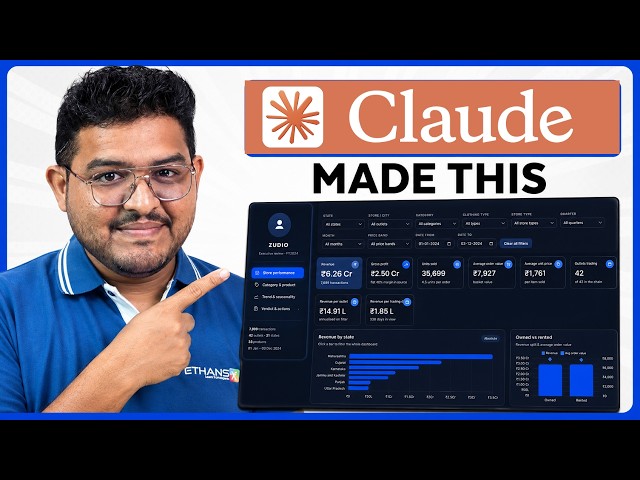 Claude AI Just Built an Excel Dashboard in Minutes!