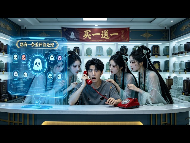 窮小夥為圖清淨去殯儀館打工，本以為燒了就行，誰知客服電話竟連接冥界，鬼客戶來電投訴，葬禮要聽《最炫民族風》！