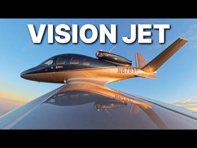 Flying The World's Safest Personal Jet! Cirrus SF50 Vision Jet