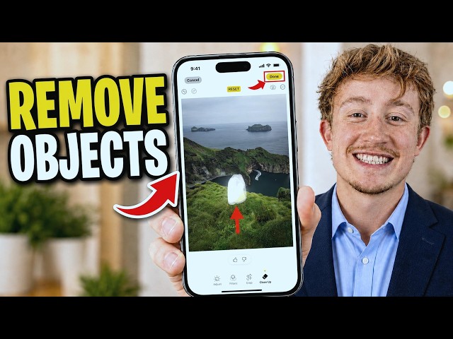 How To Remove Objects With Clean Up In iOS 27 - Full Guide