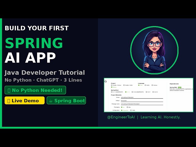 "Building My First Spring AI App— Pre-requisites 🚀"