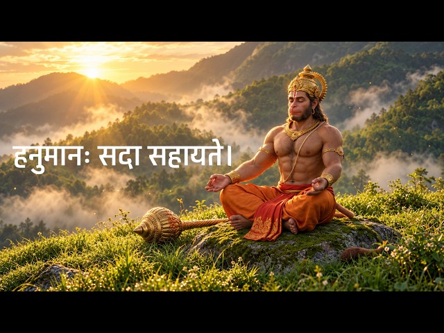 Hanuman Sada Sahayate | Divine Journey into Peace | Peaceful Hanuman Song #hanuman #hanumanchalisa