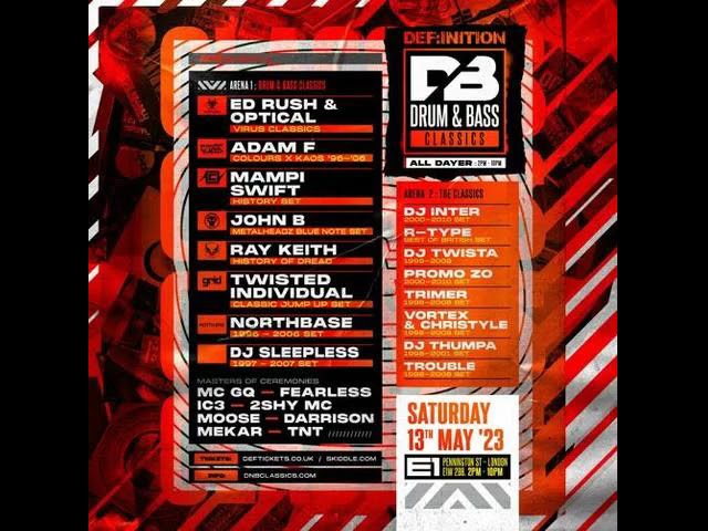 Mampi Swift w/ MC IC3 @ DNB Classics, May 2023