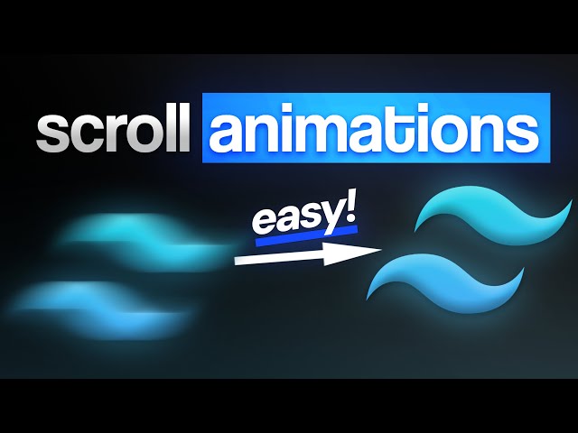 This Package Makes Building Tailwind CSS Animations EASY!