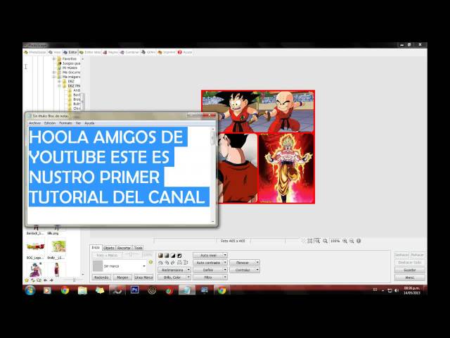 Como hacer Cubos en PhotoScape con Tutoriales X Hugo Reggae