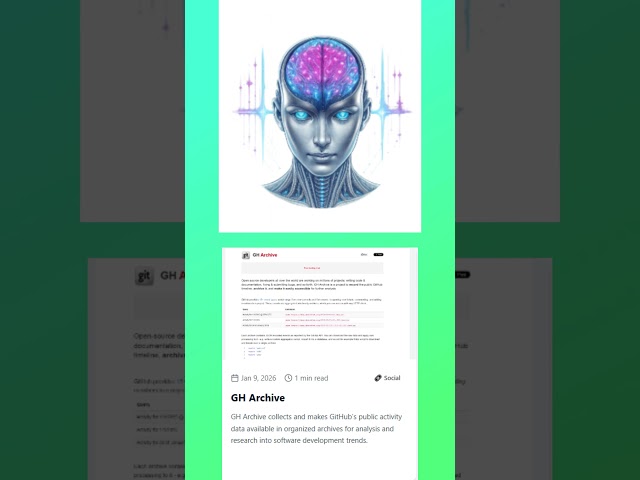 GH Archive  #novaapps #ai #shorts