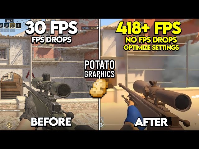 🔥 CS2 POTATO Graphics Guide 🔥 MAX FPS Boost for Low-End PCs!