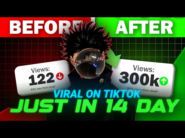How I Went VIRAL On Tiktok By Only Posting Edits 