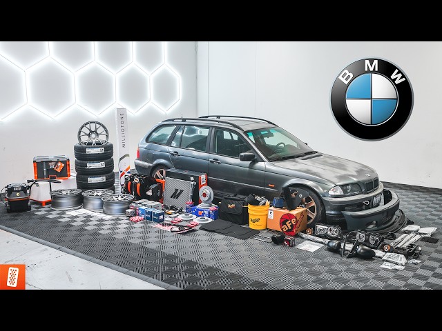 Surprising our DETAILER with HIS DREAM BMW E46 Wagon! (Full Transformation)