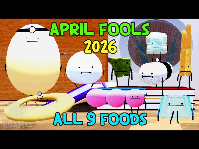 How to get ALL 9 APRIL FOOLS Foods 🤡 2026 - Secret Staycation [Roblox]