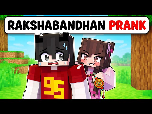 I Pranked My Crush With a Rakhi in Minecraft!
