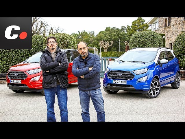 Ford EcoSport SUV | Gasoline or Diesel? | Test Drive / Review in Spanish | coches.net