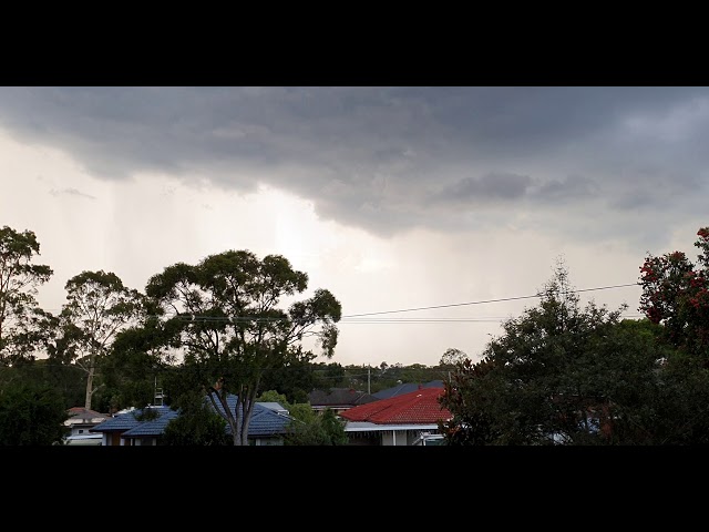 Thunderstorm timetapse