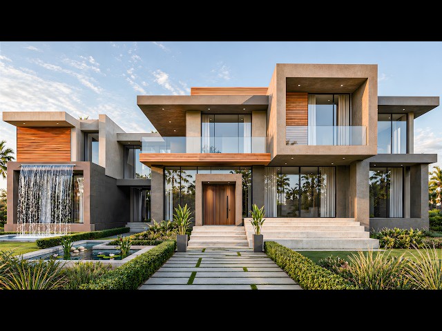 Building a Luxury Modern House Timelapse: Home Construction From Start to Finish