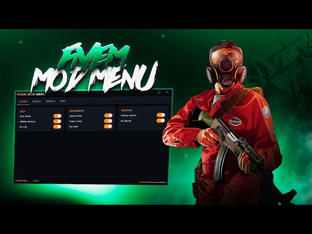 FiveM Free Mod Menu - Undetected Hack, Aimbot, Money Cheat & Bypass