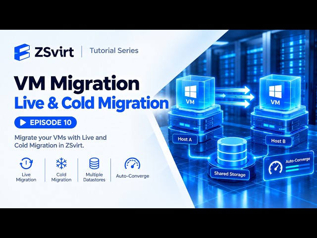 VM Migration | ZSvirt Episode 10
