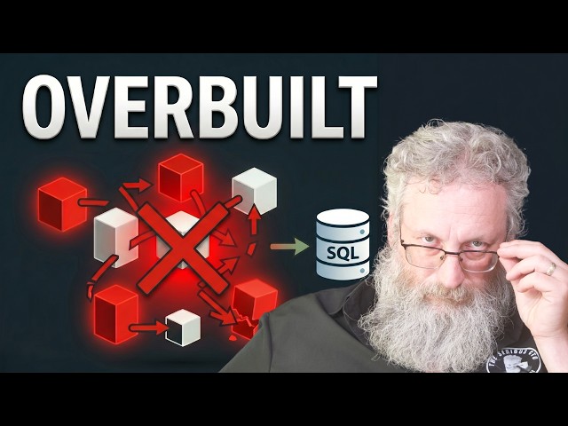 The NoSQL Lie That Keeps Developers Overbuilding