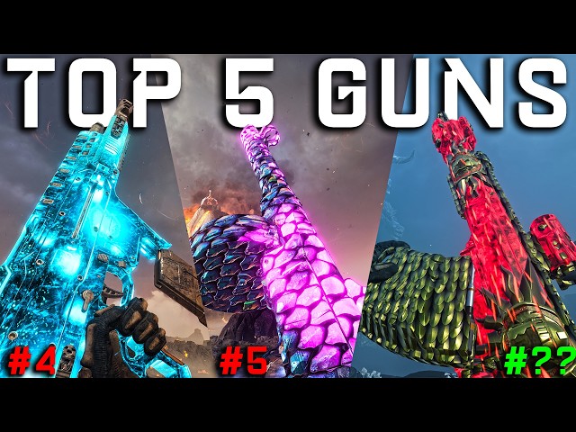 Top 5 Most OVERPOWERED Weapons In Black Ops 7 Zombies After Update