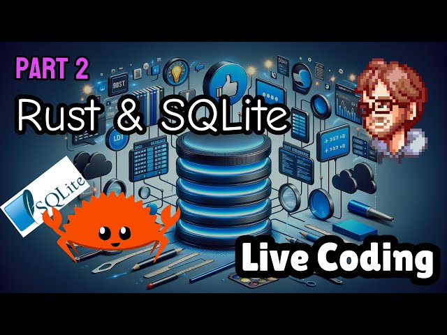 Crafting a Designer's Feedback Tool with SQLite and Rust | Live Coding