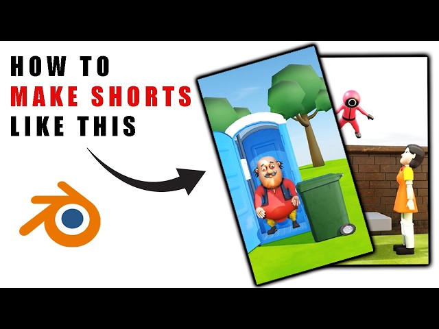 How To Make Viral 3D Cartoon Animation Video In Blender