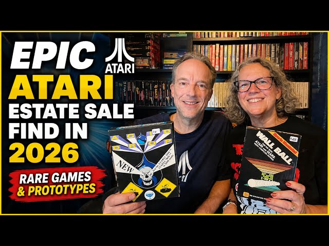 My Wife Bought 39 Rare Atari 2600 & 5200 Games at an Estate Sale… INCLUDING PROTOTYPES!