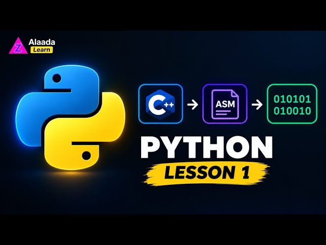 Lesson 1 || Python Programming for beginner || zero to Advanced ||  learn with alaada #python #c++ 