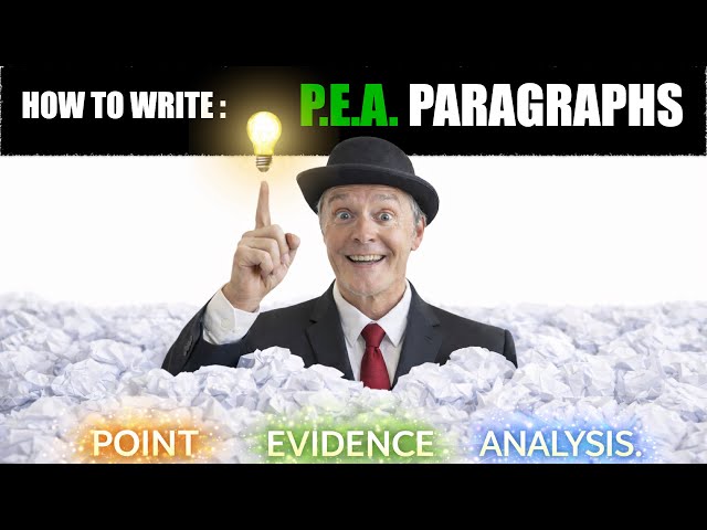🍏 PEA paragraphs explained simply!