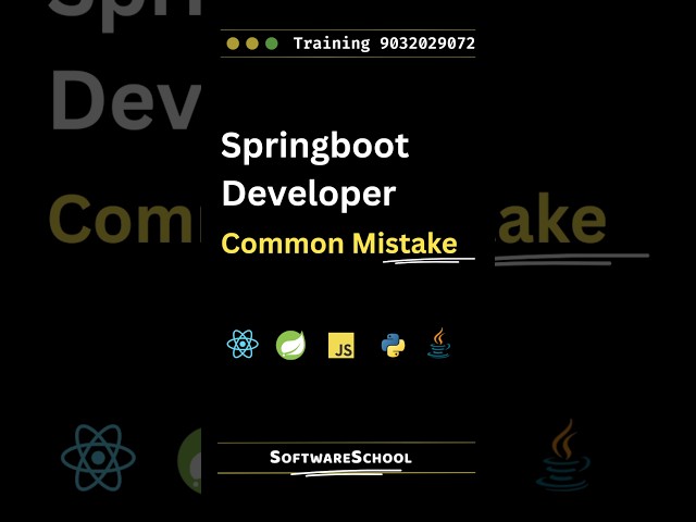 Spring Boot Beginners Mistake 🚫 | How to Create Packages Properly | Telugu